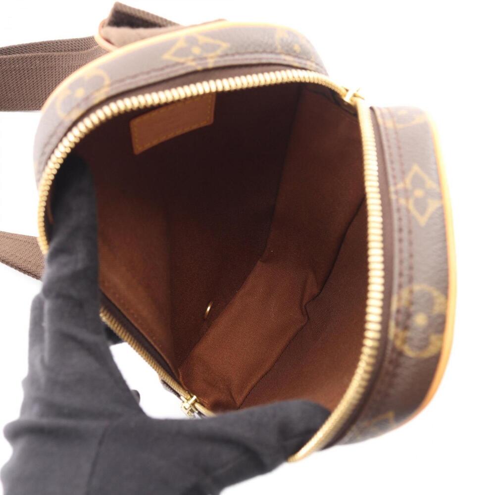 LOUIS VUITTON Brown Monogram Leather Pochette Fanny Pack - Picture 3 of 10
